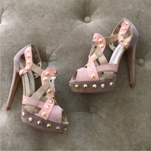 Brian Atwood suede heels 36